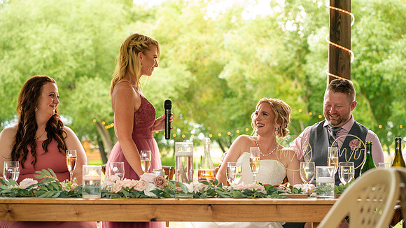 Dinner, Speeches, and Celebration - Daniel Wedding 2022 CLH-27